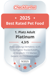 1. Platz Adult Brand 2025 (Hund / Trockenfutter)