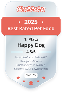 1. Platz Brand 2025 (Hund / Snacks)