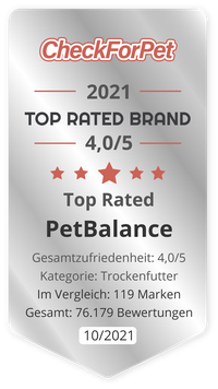 Top Rated Brand 2021 (Hund / Trockenfutter)