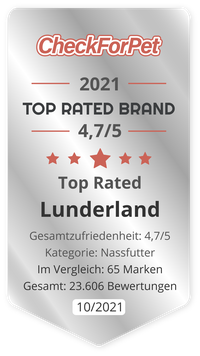 Top Rated Brand 2021 (Hund / Nassfutter)