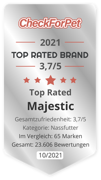 Top Rated Brand 2021 (Hund / Nassfutter)