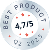Best Rated Product 2023 Q2 - Kategorie: Zusammensetzung: 4,7/5 Sterne